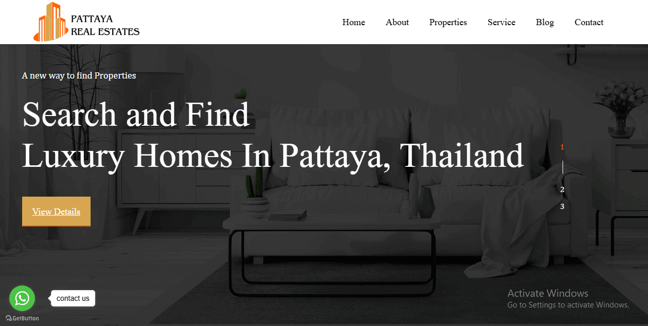 real estate service in pattaya